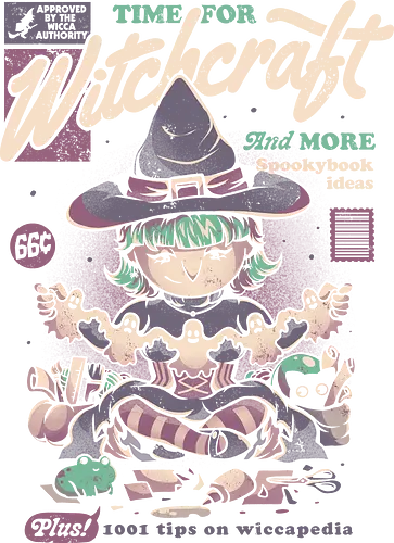 Witchcraft - comic, halloween, hexe, witch, witchcraft, magic