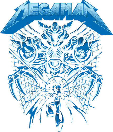 Mega Rockman - mega, man, gaming, metal, music, mashup, Heavy metal