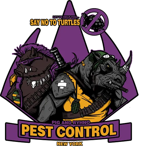 The Exterminators - tmnt, turtles, bepop, cartoon, movies, comics, rockstdy The Exterminators - tmnt, turtles, bepop, cartoon, movies, comics, rockstdy