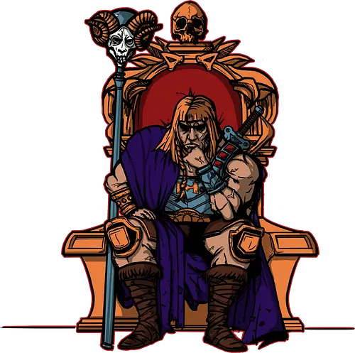 King of Eternia - masters of the universe, motu, heman, skeletor