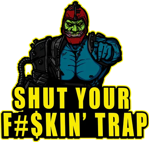 Shut your Trap - masters of the universe, motu, heman, skeletor, trap jaw