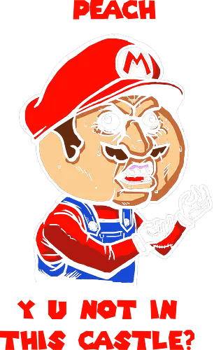 Plumber Meme - mario, plumber, meme, castle, classic gaming, games, pch Plumber Meme - mario, plumber, meme, castle, classic gaming, games, pch