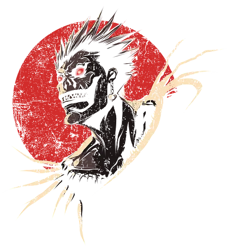 -Ryuk- - Kami, ryuk, anime, apple, apfel, Dth