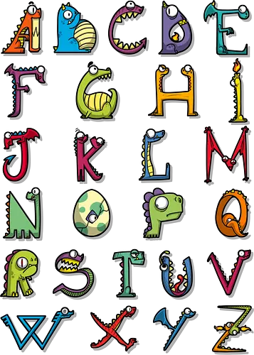 ABC Saurus - ABC, fun, dino, dinosaurier ABC Saurus - ABC, fun, dino, dinosaurier
