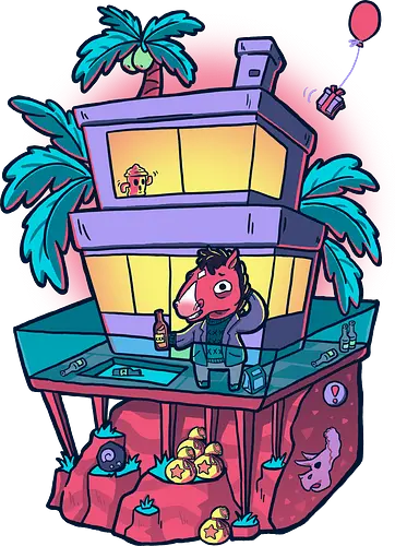 Bojack Crossing - serie, gaming, mashup, AC, Horseman, Bojack, Crossing Bojack Crossing - serie, gaming, mashup, AC, Horseman, Bojack, Crossing