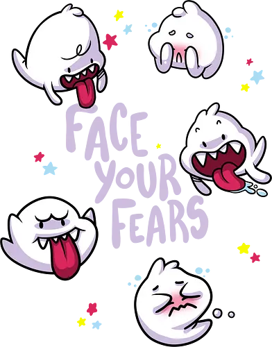 Face Your Fears - ghost, boo, angst, geist, Psychologie, Fear Face Your Fears - ghost, boo, angst, geist, Psychologie, Fear