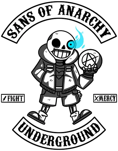 Sans of Anarchy - sans, comic, Sons, indie, skeleton, Tale Sans of Anarchy - sans, comic, Sons, indie, skeleton, Tale