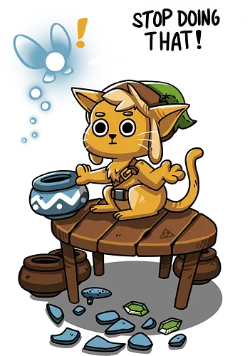 Hero of Timeitten - gaming, cat, Hero of Time, mashup, katze, brking