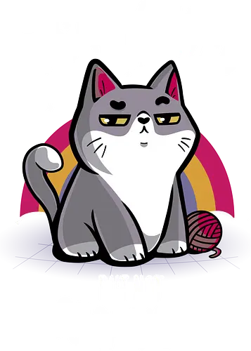 Meh...ow - meh, cat, katze, Statement, Disappointed Meh...ow - meh, cat, katze, Statement, Disappointed
