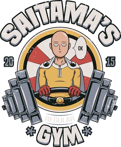 Saytama's gym - gym, sport, saitama, One punch, anime, manga, fitConsoles