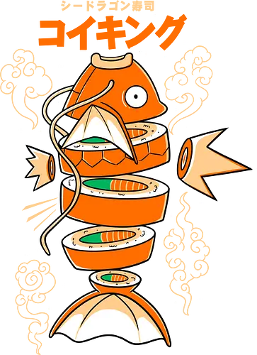 Sushikarp - sushi, snack, pocket, monster Sushikarp - sushi, snack, pocket, monster