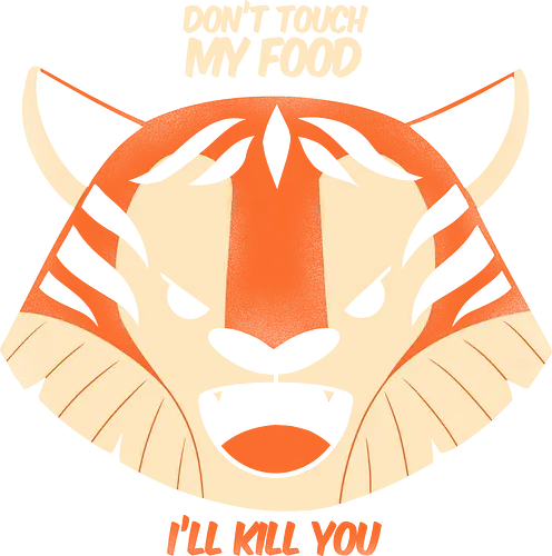 My food - touchy, tiger, food, essen My food - touchy, tiger, food, essen