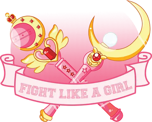 Fight Like A Girl - sailor, moon, mond, manga, anime, magic, kampf