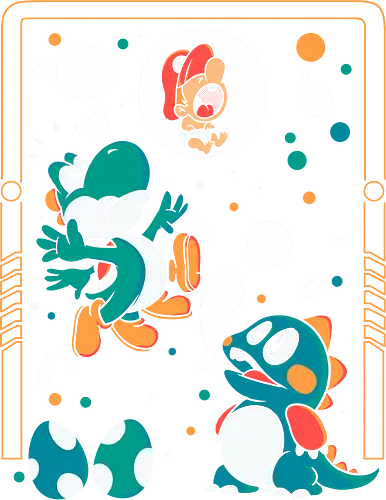 Wrong Game - bubble bobble, dino, mario, mashup, oh no