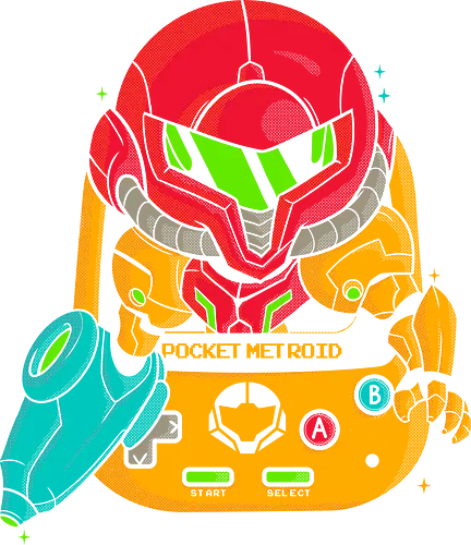 Pocket Game - pocket, mini, handheld, Bounty Huntervania Pocket Game - pocket, mini, handheld, Bounty Huntervania
