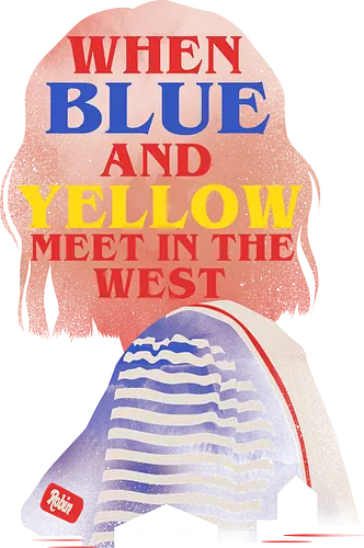 When Blue and Yellow Meet - stranger, things, stranger kids, robin, scoops ahoy, steve, dustin, erica