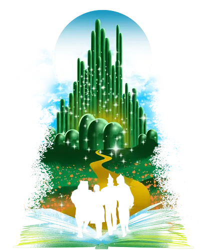 Wizard of Books - wizard, oz, dorothy, zauberer, witch, hexe, judy garland, tinman, löwe, vogelscheuche, lion, scarecrow Wizard of Books - wizard, oz, dorothy, zauberer, witch, hexe, judy garland, tinman, löwe, vogelscheuche, lion, scarecrow