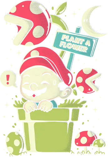 Plant a Flower - flower, plumber, italia, gaming