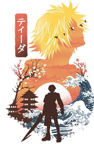 Ukiyo Tidus - ukiyo-e, Tidus, final, fantasy, Ff10, jrpg Ukiyo Tidus - ukiyo-e, Tidus, final, fantasy, Ff10, jrpg