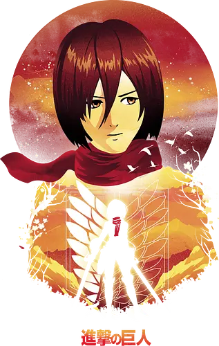 Mikasa Sunset - attack, titan, Mikasa, anime, manga Mikasa Sunset - attack, titan, Mikasa, anime, manga