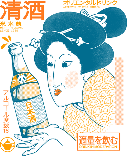 Oriental Drink - sake, reiswein, wein, japan Oriental Drink - sake, reiswein, wein, japan