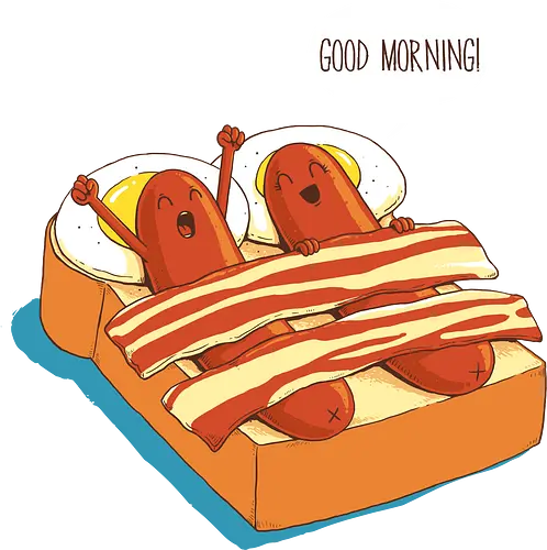 Breakfast in Bed - morning, würstchen, morgen, bett, aufwachen Breakfast in Bed - morning, würstchen, morgen, bett, aufwachen