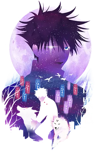 Megumi Landscape - jujutsu, kaisen, Megumi, wolf, anime, manga Megumi Landscape - jujutsu, kaisen, Megumi, wolf, anime, manga