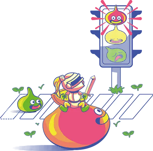 Slime Traffic Lights - dragon, quest, Schleim, Slime, rpg, jrpg Slime Traffic Lights - dragon, quest, Schleim, Slime, rpg, jrpg