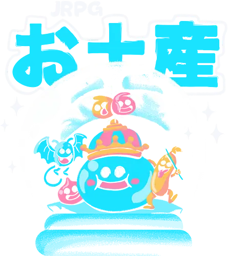 JRPG Slimes Souvenir - Slime, dragon, quest, jrpg, rpg, gaming JRPG Slimes Souvenir - Slime, dragon, quest, jrpg, rpg, gaming