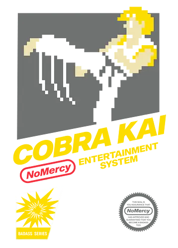 No Mercy System - gaming, retrogames, cobra kai, karate, karate kid