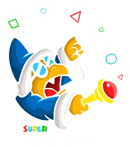 Mago - mario, kamek, zauberer Mago - mario, kamek, zauberer