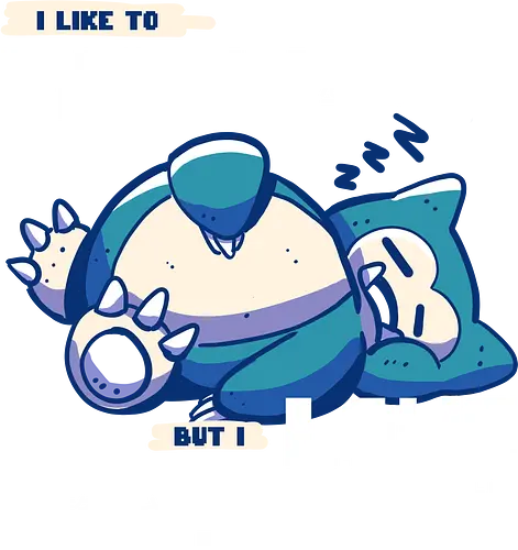 Love sleep - pocket, monster, relax, sleep, schlafen, gaming