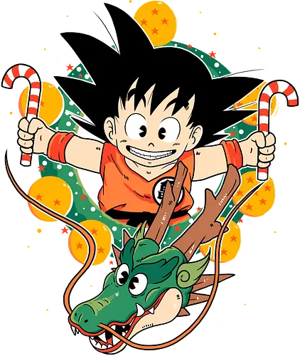 Dragon Christmas - anime, christmas, dbz, Rentier