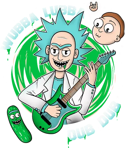 wubba lubba - tv, series, rick, morty, cartoon