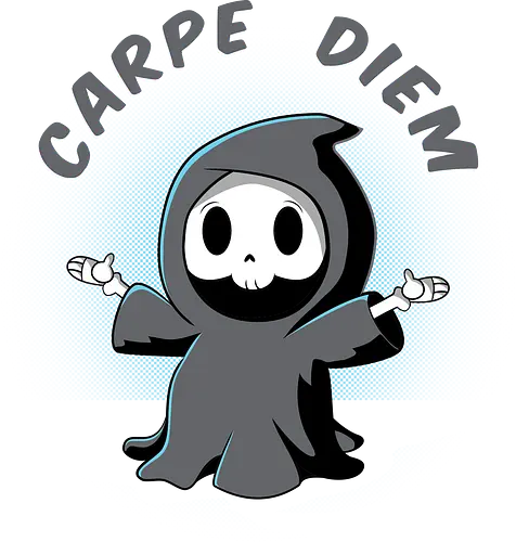 Carpe Diem - carpe diem, sensenmann, lebe den tag, sprichwort, phrasem, tod, reaper