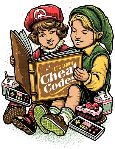 Lets Learn Cheat Codes - gaming, jump'n'run, mario, hero, time, Cheats