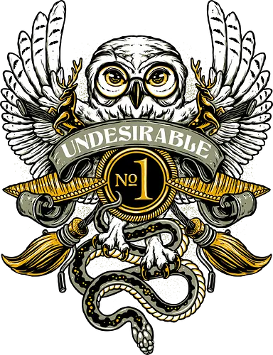 Undesirable Number 1 - witch, wizard, owl, witchcraft, magic, eule, hexe, zauberer