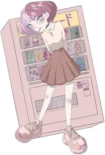 Snack Time - snack, skirt, girl, manga, nippon, japan, food, essen, anime, t