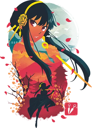 Yor Landscape - Spy, family, ninja, anime, manga Yor Landscape - Spy, family, ninja, anime, manga