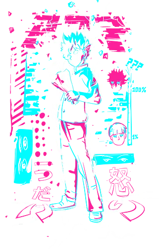 PSYCHO 100 - anime, manga, cartoon PSYCHO 100 - anime, manga, cartoon