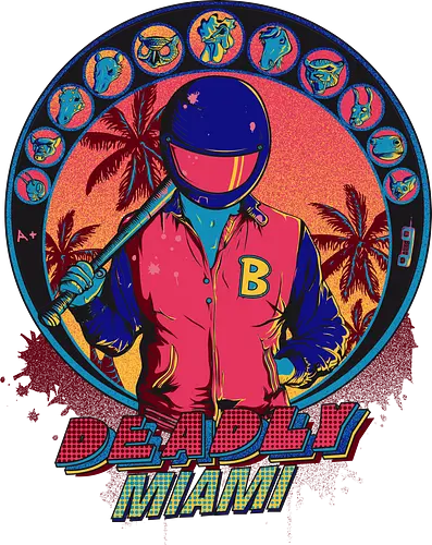 Ddly Miami - hotline, miami, indy, gaming, heist