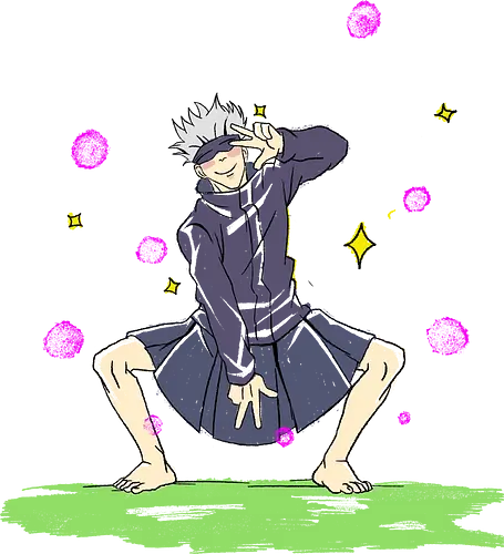 Dancing Gojo - jujutsu, anime, manga, gojo Dancing Gojo - jujutsu, anime, manga, gojo