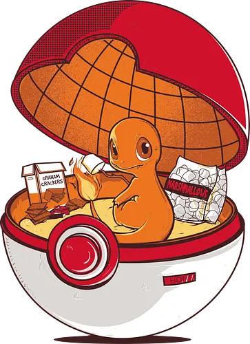Red Poke House - pocket, monster, ball, starter, feuer, fire, home Red Poke House - pocket, monster, ball, starter, feuer, fire, home