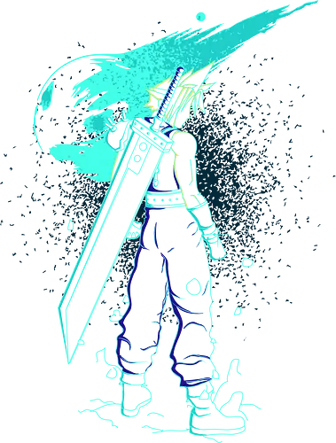 Shadow of Meteor - ff7, cloud, jrpg, shinra, midgar, gaming, classic games Shadow of Meteor - ff7, cloud, jrpg, shinra, midgar, gaming, classic games