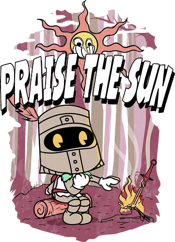 Praise the Sun Cartoon - souls, solaire of astora, sonne, sun, praise Praise the Sun Cartoon - souls, solaire of astora, sonne, sun, praise