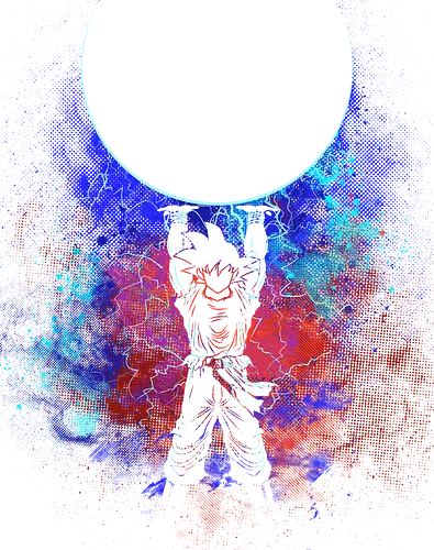 Genkidama - son goku, saiyan, saiyajin, anime, manga Genkidama - son goku, saiyan, saiyajin, anime, manga