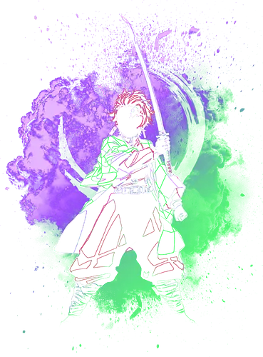 Soul of the Demon Hunter - Slayer, Tanjirō Kamado, anime, manga Soul of the Demon Hunter - Slayer, Tanjirō Kamado, anime, manga