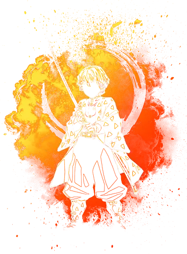 Soul of the Golden Hunter - demon, anime, Zenitsu, Slayer Soul of the Golden Hunter - demon, anime, Zenitsu, Slayer