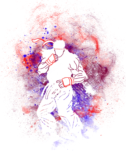 Fighter Art - street, fighter, ryu, karate, gaming, bt em up Fighter Art - street, fighter, ryu, karate, gaming, bt em up