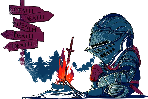 Hard Roads Ahead - dark, souls, blood, gaming, rpg, death Hard Roads Ahead - dark, souls, blood, gaming, rpg, death